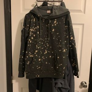 Bleach splash hoodie